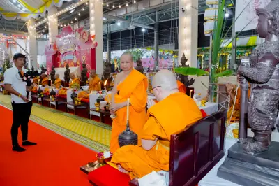 ประมวลภาพพิธีพุทธาภิเษกและสวดนพเคราะห์ วัดจุฬามณี ปี ๒๕๖๗