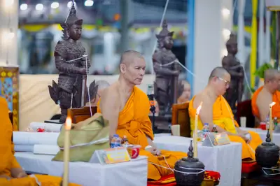 ประมวลภาพพิธีพุทธาภิเษกและสวดนพเคราะห์ วัดจุฬามณี ปี ๒๕๖๗