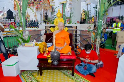 ประมวลภาพพิธีพุทธาภิเษกและสวดนพเคราะห์ วัดจุฬามณี ปี ๒๕๖๗