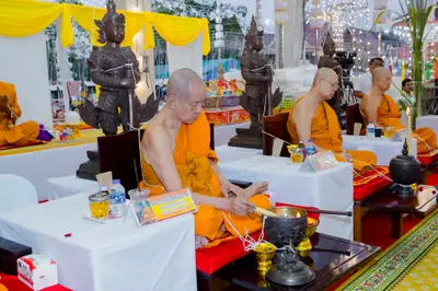 ประมวลภาพพิธีพุทธาภิเษกและสวดนพเคราะห์ วัดจุฬามณี ปี ๒๕๖๗