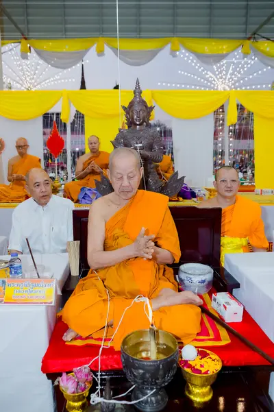 ประมวลภาพพิธีพุทธาภิเษกและสวดนพเคราะห์ วัดจุฬามณี ปี ๒๕๖๗