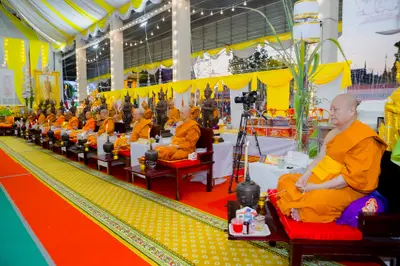 ประมวลภาพพิธีพุทธาภิเษกและสวดนพเคราะห์ วัดจุฬามณี ปี ๒๕๖๗