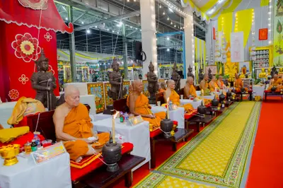 ประมวลภาพพิธีพุทธาภิเษกและสวดนพเคราะห์ วัดจุฬามณี ปี ๒๕๖๗
