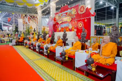 ประมวลภาพพิธีพุทธาภิเษกและสวดนพเคราะห์ วัดจุฬามณี ปี ๒๕๖๗