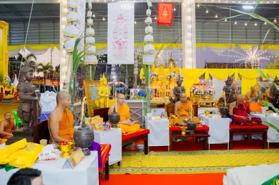 ประมวลภาพพิธีพุทธาภิเษกและสวดนพเคราะห์ วัดจุฬามณี ปี ๒๕๖๗