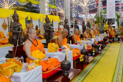 ประมวลภาพพิธีพุทธาภิเษกและสวดนพเคราะห์ วัดจุฬามณี ปี ๒๕๖๗
