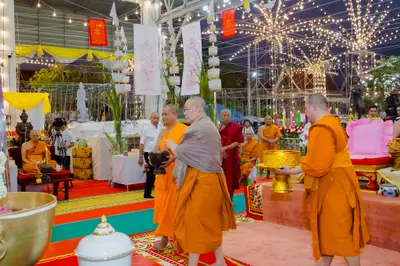 ประมวลภาพพิธีพุทธาภิเษกและสวดนพเคราะห์ วัดจุฬามณี ปี ๒๕๖๗