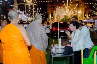 ประมวลภาพพิธีพุทธาภิเษกและสวดนพเคราะห์ วัดจุฬามณี ปี ๒๕๖๗