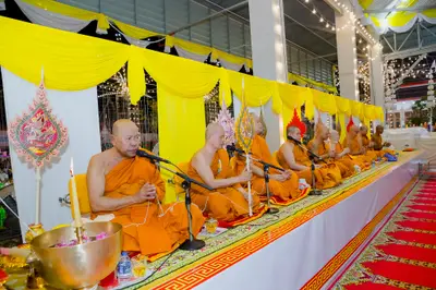 ประมวลภาพพิธีพุทธาภิเษกและสวดนพเคราะห์ วัดจุฬามณี ปี ๒๕๖๗