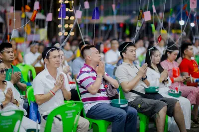 ประมวลภาพพิธีพุทธาภิเษกและสวดนพเคราะห์ วัดจุฬามณี ปี ๒๕๖๗