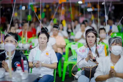ประมวลภาพพิธีพุทธาภิเษกและสวดนพเคราะห์ วัดจุฬามณี ปี ๒๕๖๗