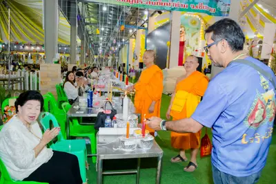 ประมวลภาพพิธีพุทธาภิเษกและสวดนพเคราะห์ วัดจุฬามณี ปี ๒๕๖๗