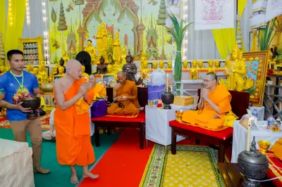 ประมวลภาพพิธีพุทธาภิเษกและสวดนพเคราะห์ วัดจุฬามณี ปี ๒๕๖๗