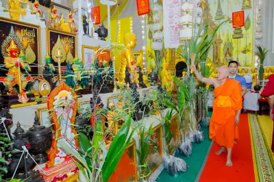 ประมวลภาพพิธีพุทธาภิเษกและสวดนพเคราะห์ วัดจุฬามณี ปี ๒๕๖๗