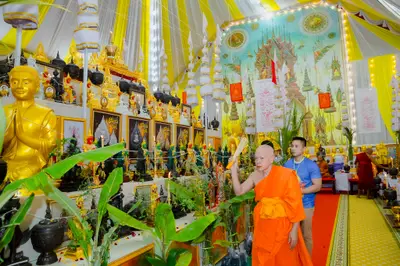 ประมวลภาพพิธีพุทธาภิเษกและสวดนพเคราะห์ วัดจุฬามณี ปี ๒๕๖๗