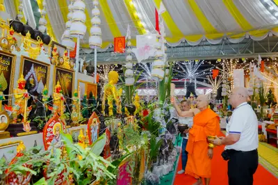 ประมวลภาพพิธีพุทธาภิเษกและสวดนพเคราะห์ วัดจุฬามณี ปี ๒๕๖๗