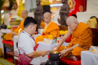 ประมวลภาพพิธีพุทธาภิเษกและสวดนพเคราะห์ วัดจุฬามณี ปี ๒๕๖๗
