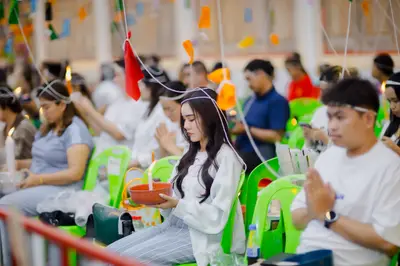 ประมวลภาพพิธีพุทธาภิเษกและสวดนพเคราะห์ วัดจุฬามณี ปี ๒๕๖๗