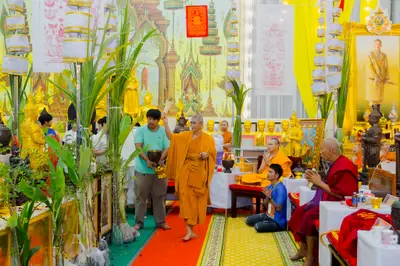 ประมวลภาพพิธีพุทธาภิเษกและสวดนพเคราะห์ วัดจุฬามณี ปี ๒๕๖๗