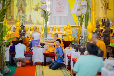 ประมวลภาพพิธีพุทธาภิเษกและสวดนพเคราะห์ วัดจุฬามณี ปี ๒๕๖๗