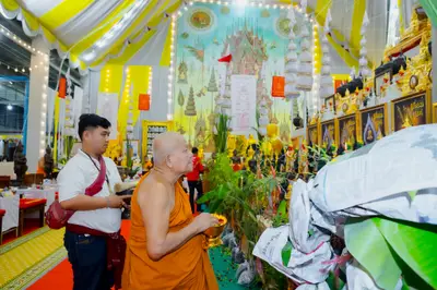 ประมวลภาพพิธีพุทธาภิเษกและสวดนพเคราะห์ วัดจุฬามณี ปี ๒๕๖๗