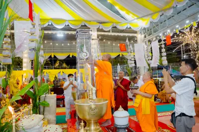 ประมวลภาพพิธีพุทธาภิเษกและสวดนพเคราะห์ วัดจุฬามณี ปี ๒๕๖๗