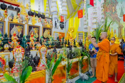 ประมวลภาพพิธีพุทธาภิเษกและสวดนพเคราะห์ วัดจุฬามณี ปี ๒๕๖๗