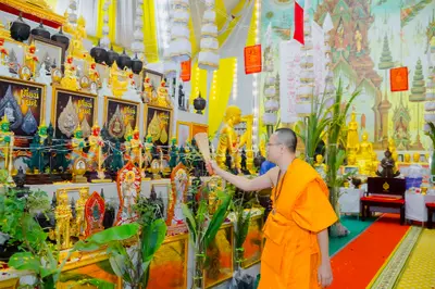 ประมวลภาพพิธีพุทธาภิเษกและสวดนพเคราะห์ วัดจุฬามณี ปี ๒๕๖๗