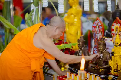ประมวลภาพพิธีพุทธาภิเษกและสวดนพเคราะห์ วัดจุฬามณี ปี ๒๕๖๗
