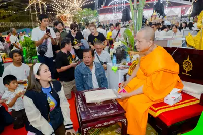 ประมวลภาพพิธีพุทธาภิเษกและสวดนพเคราะห์ วัดจุฬามณี ปี ๒๕๖๗