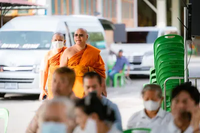 ประมวลภาพพิธีบวงสรวงสมโภช ครบ ๓๖ ปี วัดจุฬามณี ปี ๒๕๖๘