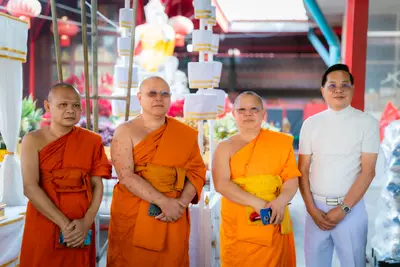ประมวลภาพพิธีบวงสรวงสมโภช ครบ ๓๖ ปี วัดจุฬามณี ปี ๒๕๖๘