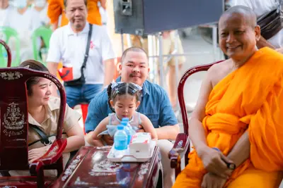 ประมวลภาพพิธีบวงสรวงสมโภช ครบ ๓๖ ปี วัดจุฬามณี ปี ๒๕๖๘