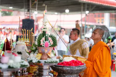 ประมวลภาพพิธีบวงสรวงสมโภช ครบ ๓๖ ปี วัดจุฬามณี ปี ๒๕๖๘