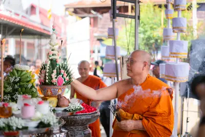 ประมวลภาพพิธีบวงสรวงสมโภช ครบ ๓๖ ปี วัดจุฬามณี ปี ๒๕๖๘