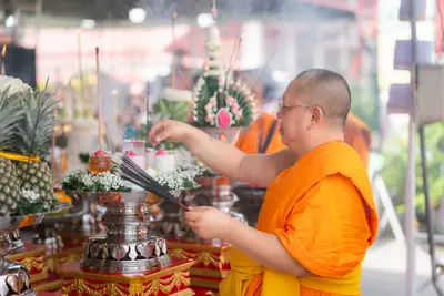 ประมวลภาพพิธีบวงสรวงสมโภช ครบ ๓๖ ปี วัดจุฬามณี ปี ๒๕๖๘