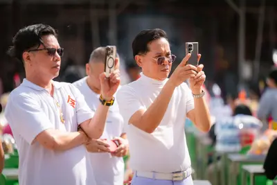 ประมวลภาพพิธีบวงสรวงสมโภช ครบ ๓๖ ปี วัดจุฬามณี ปี ๒๕๖๘