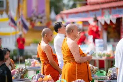 ประมวลภาพพิธีบวงสรวงสมโภช ครบ ๓๖ ปี วัดจุฬามณี ปี ๒๕๖๘