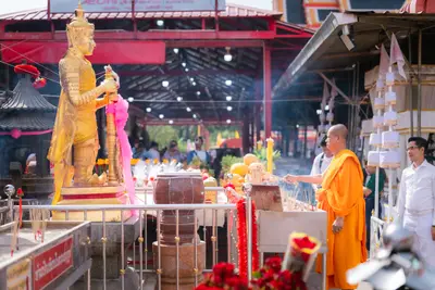 ประมวลภาพพิธีบวงสรวงสมโภช ครบ ๓๖ ปี วัดจุฬามณี ปี ๒๕๖๘