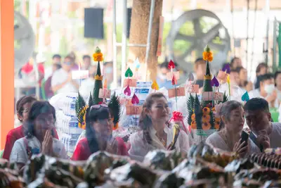 ประมวลภาพพิธีบวงสรวงสมโภช ครบ ๓๖ ปี วัดจุฬามณี ปี ๒๕๖๘