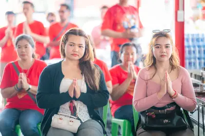 ประมวลภาพพิธีบวงสรวงสมโภช ครบ ๓๖ ปี วัดจุฬามณี ปี ๒๕๖๘