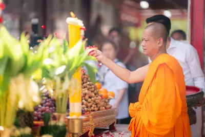ประมวลภาพพิธีบวงสรวงสมโภช ครบ ๓๖ ปี วัดจุฬามณี ปี ๒๕๖๘
