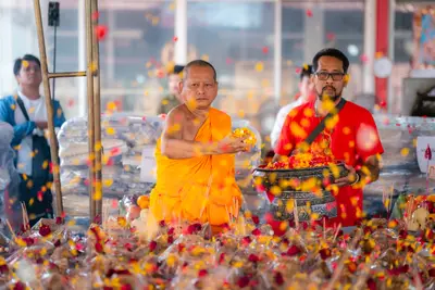 ประมวลภาพพิธีบวงสรวงสมโภช ครบ ๓๖ ปี วัดจุฬามณี ปี ๒๕๖๘
