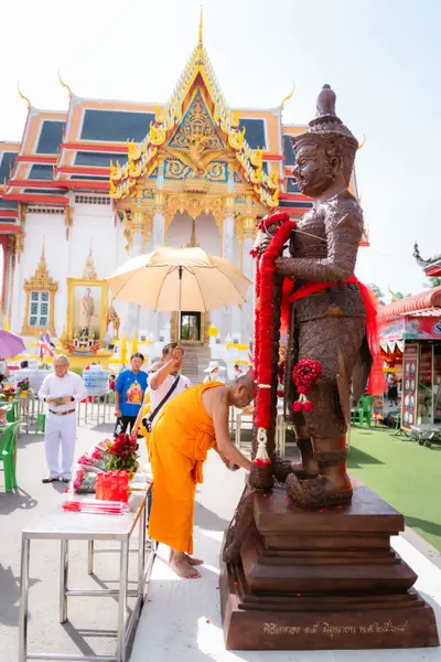 ประมวลภาพพิธีบวงสรวงสมโภช ครบ ๓๖ ปี วัดจุฬามณี ปี ๒๕๖๘