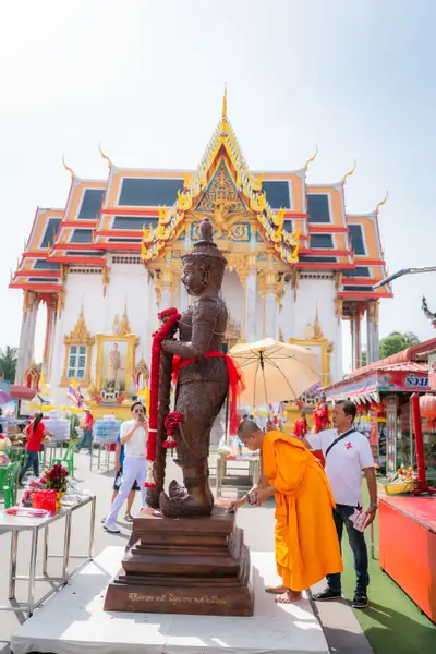 ประมวลภาพพิธีบวงสรวงสมโภช ครบ ๓๖ ปี วัดจุฬามณี ปี ๒๕๖๘