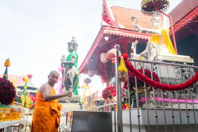 ประมวลภาพพิธีบวงสรวงสมโภช ครบ ๓๖ ปี วัดจุฬามณี ปี ๒๕๖๘