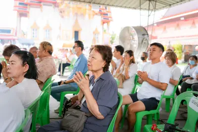 ประมวลภาพพิธีบวงสรวงสมโภช ครบ ๓๖ ปี วัดจุฬามณี ปี ๒๕๖๘