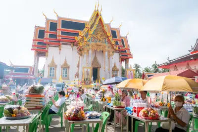 ประมวลภาพพิธีบวงสรวงสมโภช ครบ ๓๖ ปี วัดจุฬามณี ปี ๒๕๖๘