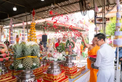 ประมวลภาพพิธีบวงสรวงสมโภช ครบ ๓๖ ปี วัดจุฬามณี ปี ๒๕๖๘