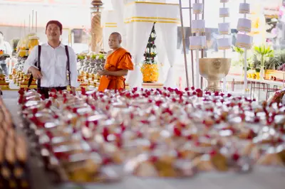 ประมวลภาพพิธีบวงสรวงสมโภช ครบ ๓๖ ปี วัดจุฬามณี ปี ๒๕๖๘